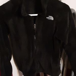 Youth girls north face fleece jacket
